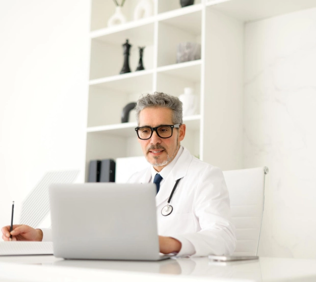 фото врача невролога на онлайн приеме